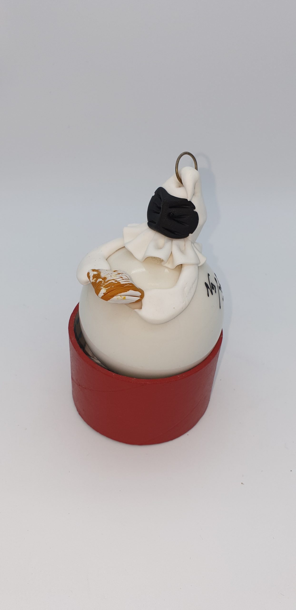 16037289431025530233249605185300 Pallina tc Pulcinella fimo